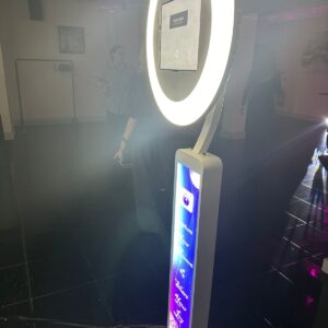 Premium Digital Selfie Ring Light Booth & Backdrop Bundle (3 Hours)